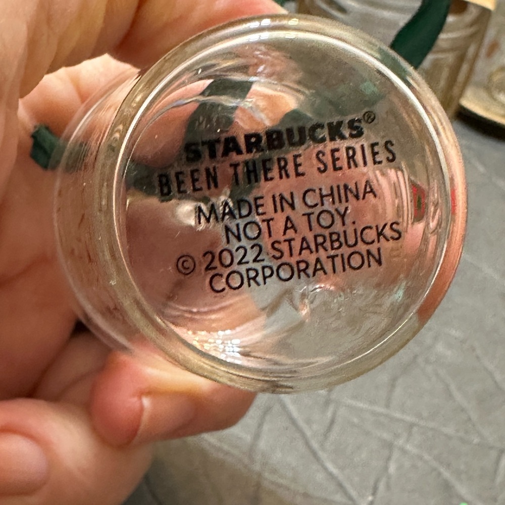 Starbucks 2022 Christmas Ornament Been There Series FLORIDA glass - Picture 7 of 11